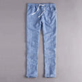 Pantalones casuales de lino