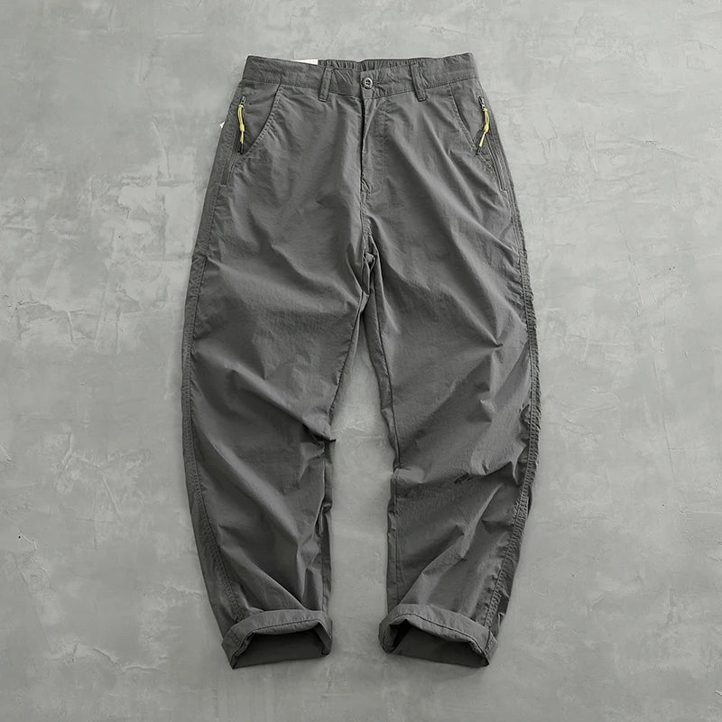 Pantalones cargo retro americanos elegantes