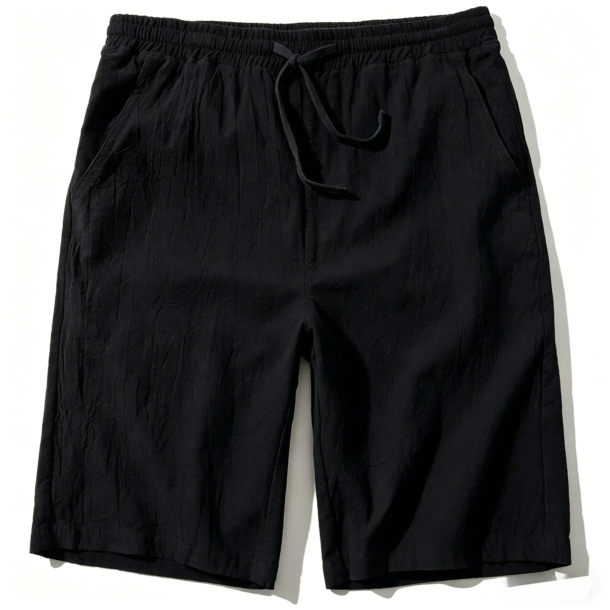 Elegantes pantalones cortos de algodón