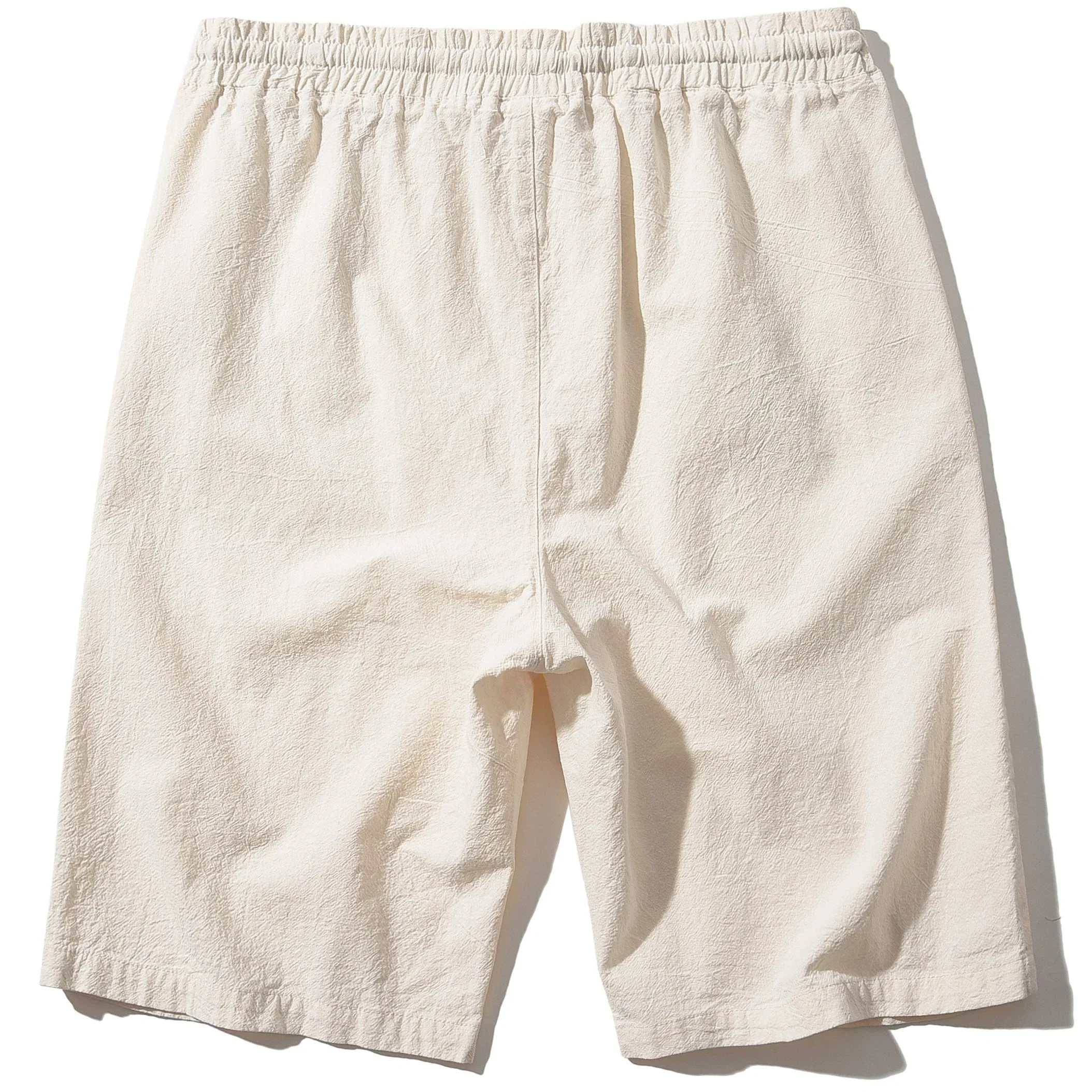 Elegantes pantalones cortos de algodón