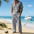 Conjunto de lino informal