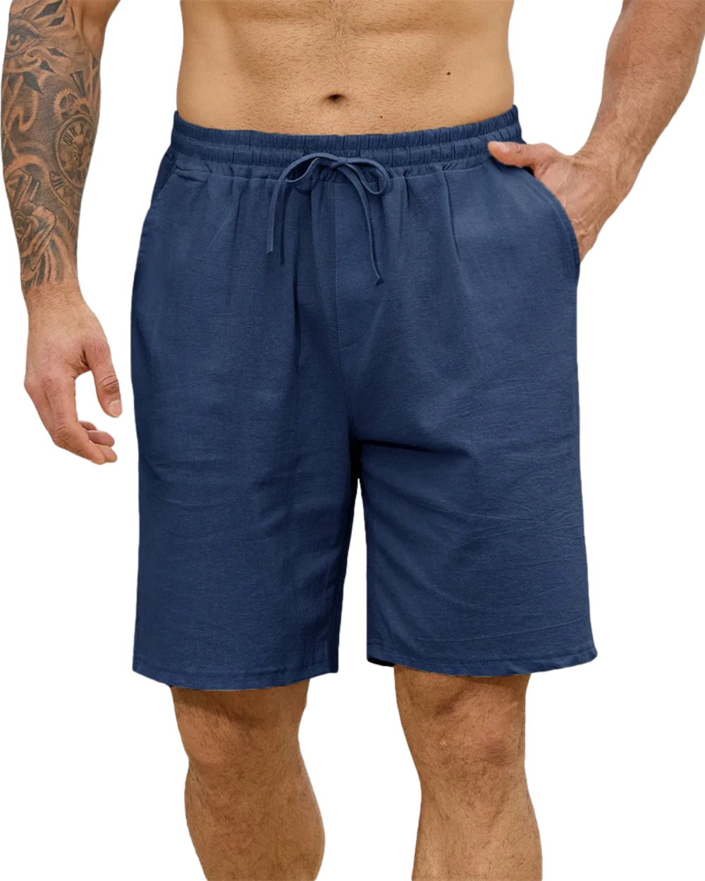 Pantalones cortos casuales para hombre