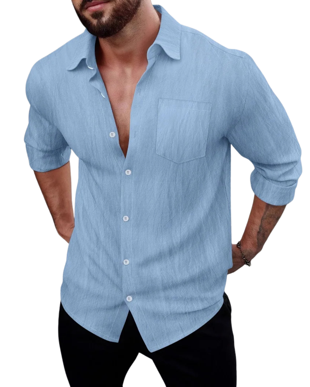 Camisa casual para hombre