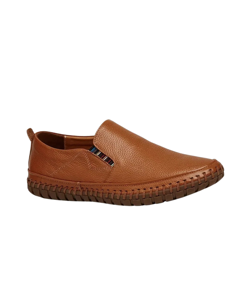 Zapatillas deportivas sin cordones de piel elegantes