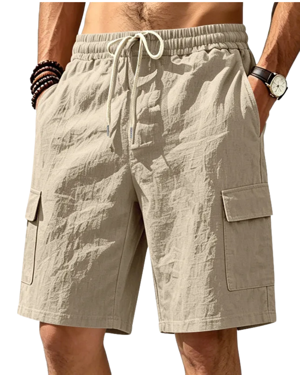 Pantalones cortos cargo transpirables