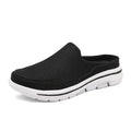 Elegantes zapatillas sin talón transpirables
