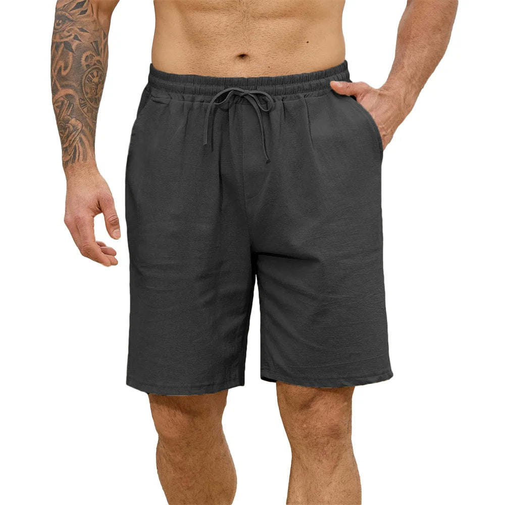 Pantalones cortos casuales para hombre
