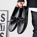 Mocasines informales de cuero