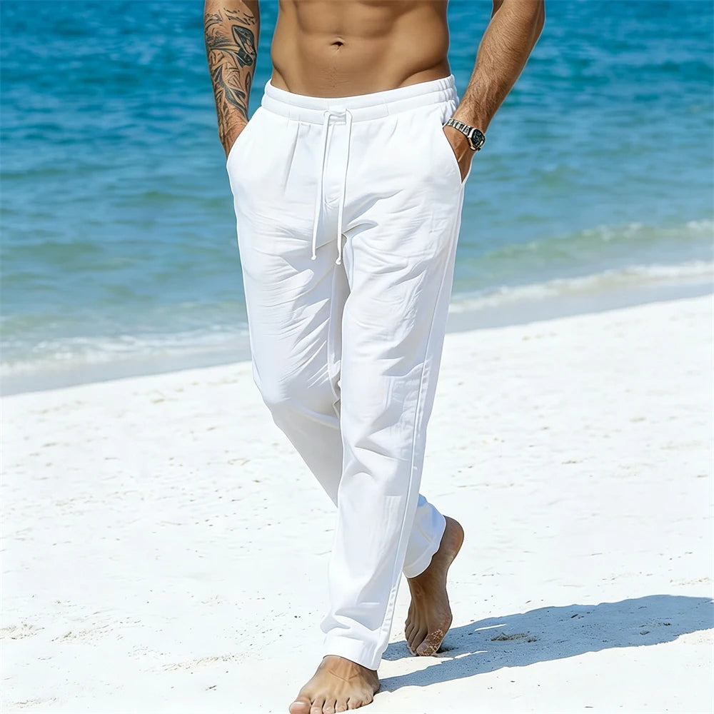 Pantalones de playa elegantes